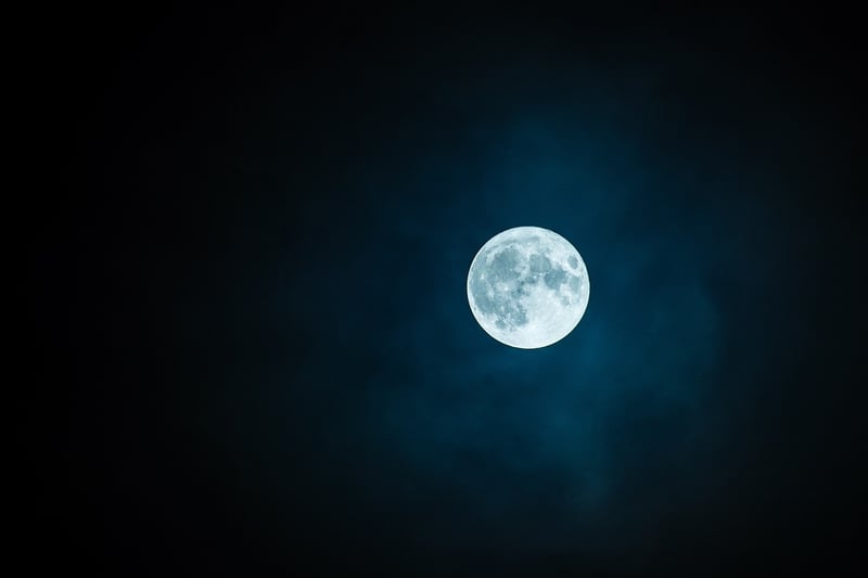 Moon and Night Sky